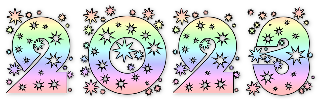 2023 New Year Free Transparent PNG