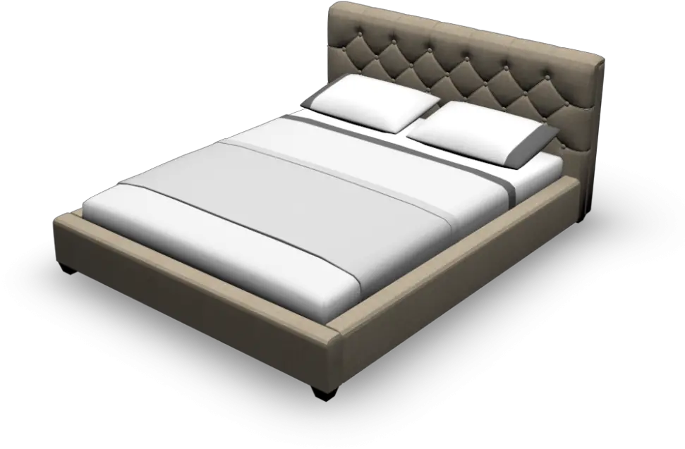 Download Grand Premium Beige Cm Bed By Bed 3d Png Bed Png