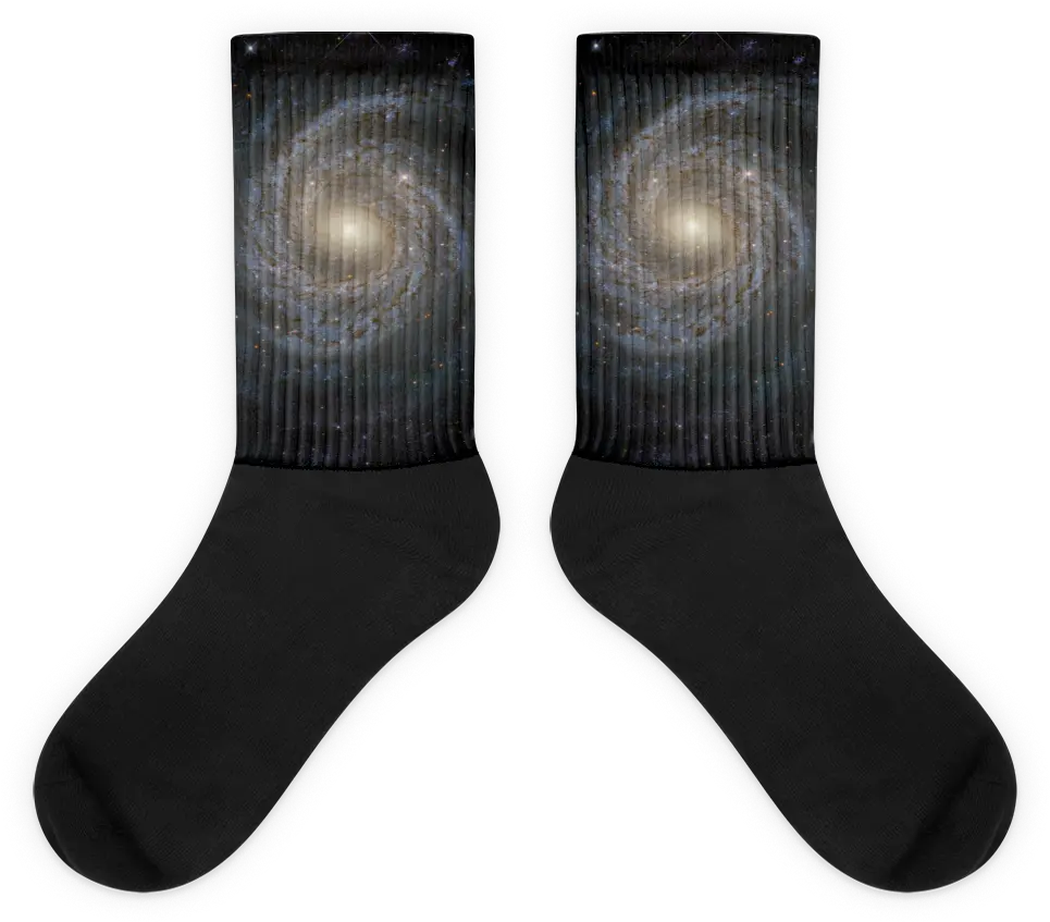 Xl 12 15 Weird Socks Png Spiral Galaxy Png