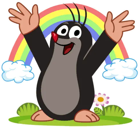 The Little Mole Sticker The Little Mole Discover U0026 Share Mole Gif Png Mole Icon