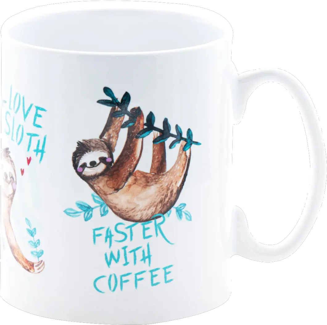 Cup Sloth Special Notlikeyoucom Coffee Cup Png Sloth Transparent