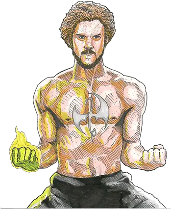 Iron Fist Easy Iron Fist Drawing Png Iron Fist Png