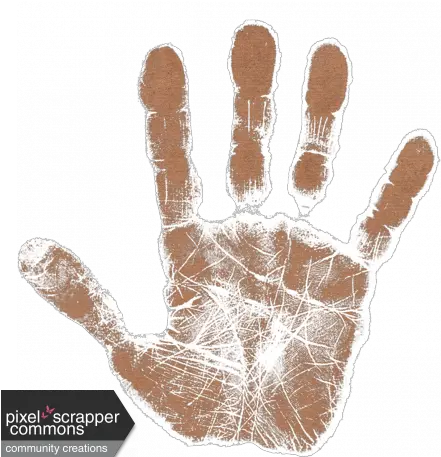 Kmrd Dirty Mcfilthy Handprint R Handprint Ornament Oval Hand Finger Print Png Handprint Png