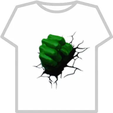 Hulk Smash T Shirt Transparent Roblox Hulk Hand Cupcake Topper Png Hulk Logo Png