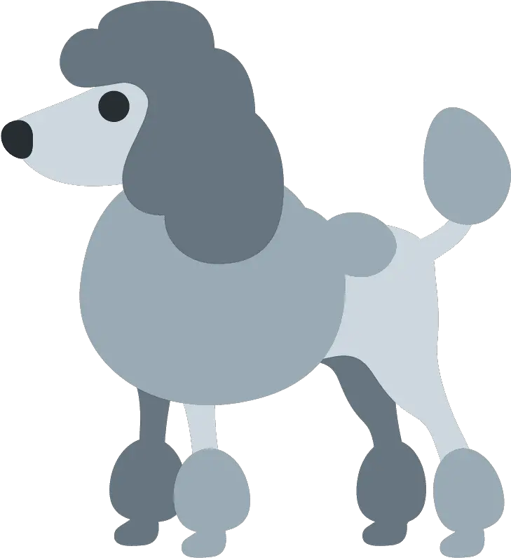 Poodle Emoji Clipart Free Download Transparent Png Creazilla Poodle Emoji Poodle Png