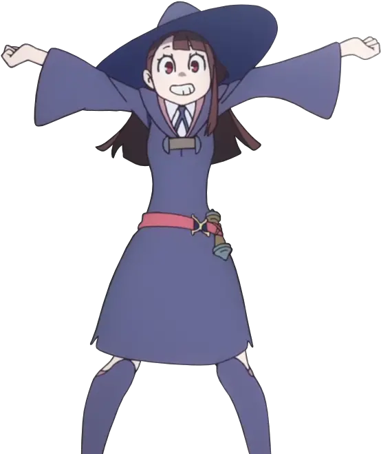 Asenshi Akko Little Witch Academia Render Png Yay Png