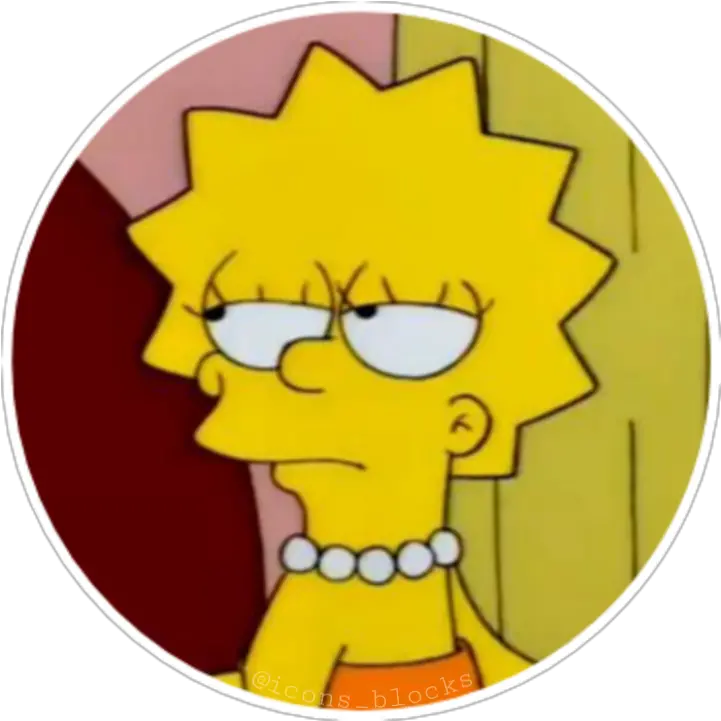 Lisasimpson Thesimpsons 286952734032211 By Agusdagrossa Happy Png The Simpsons Icon