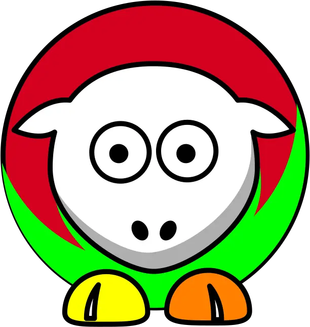 Sheep Gum Drop Colors Red Green Yellow White Orange Svg California State Fullerton Png Gum Icon