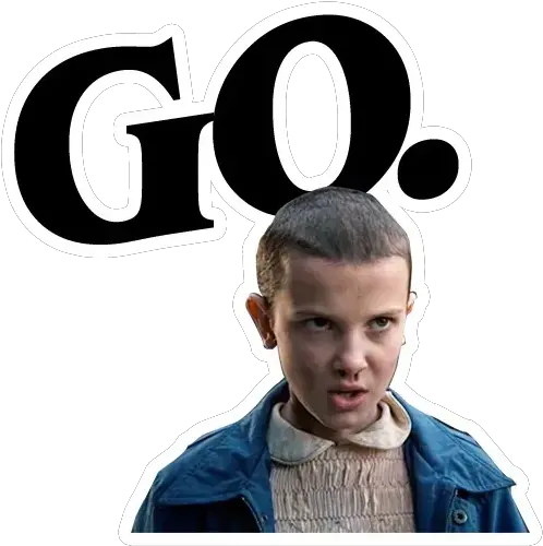 Stranger Things Whatsapp Stickers Stickers Cloud Stranger Things Eleven Png Stranger Things Logo Transparent