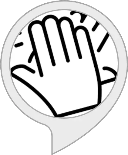 Amazoncom Round Of Applause Alexa Skills Congratulations Clipart Black And White Png Clapping Hands Icon