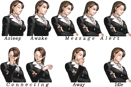 Adium Xtras View Xtra Mia Fey Png Ace Attorney Icon