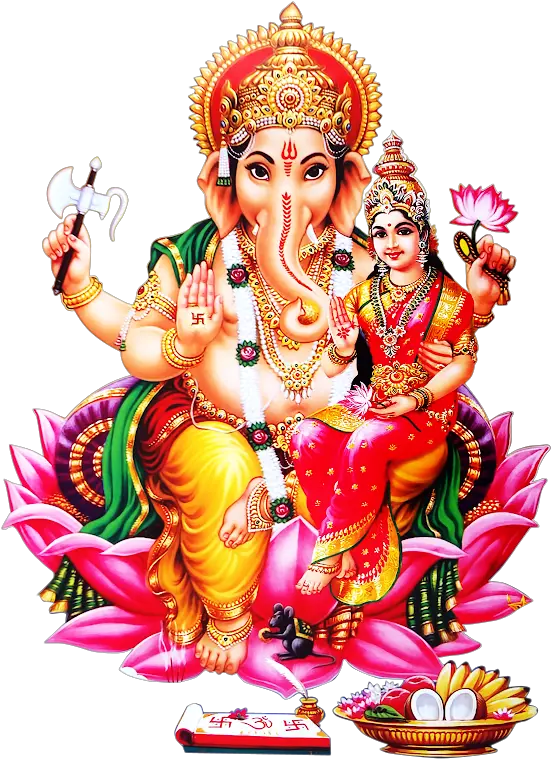 Lord Vinayaka Hd Png Image Free Ganesha Lakshmi God Png