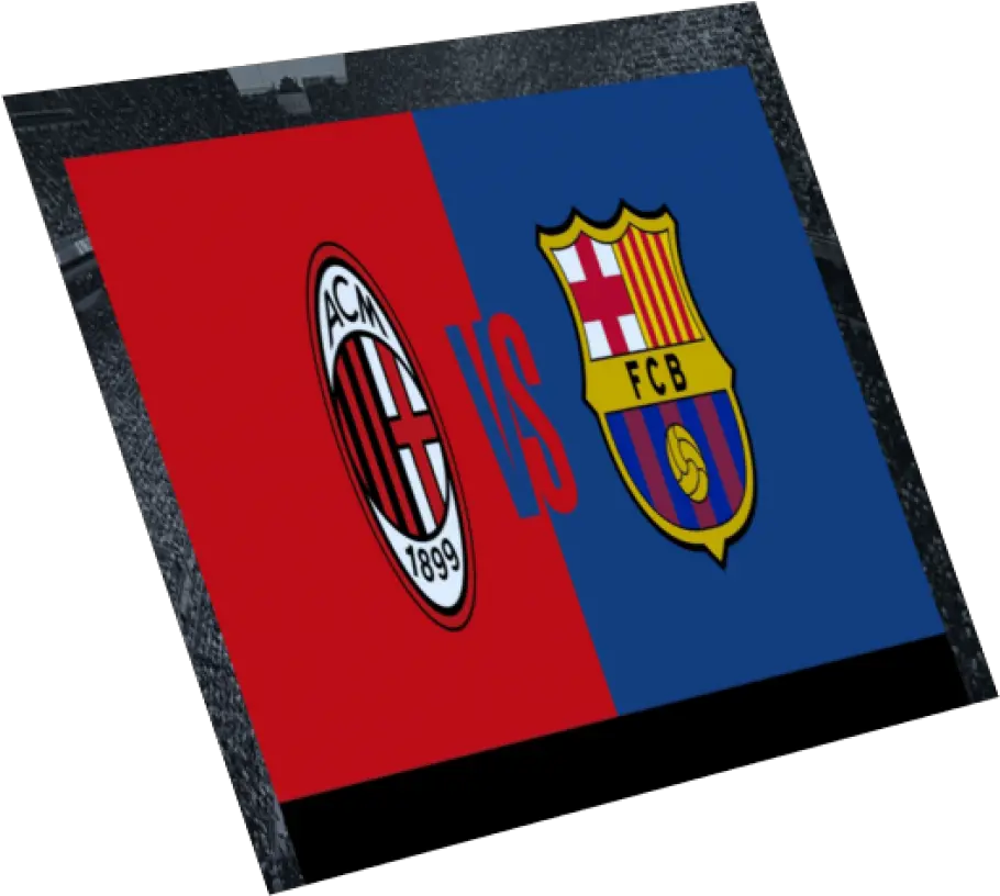 Why Do Fc Barcelona And Ac Milan Have Art Png Fc Barcelona Logo