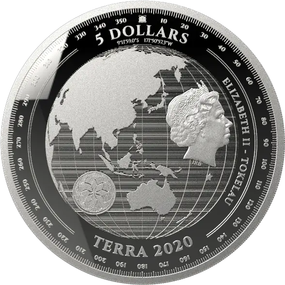 Terra 2020 Silver Coin Pressburg Mint Emblem Png Silver Coin Png