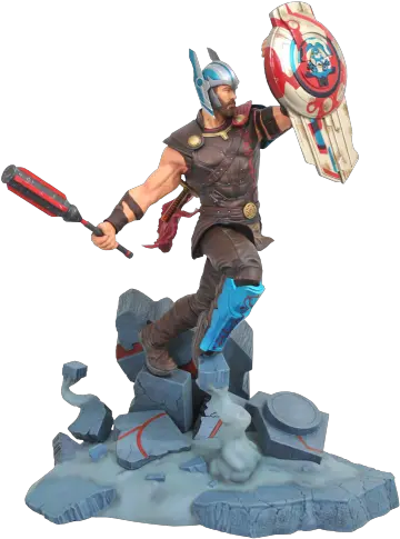 Thor 3 Ragnarok Gladiator Thor Marvel Milestones 17 Inch Statue Png Thor Ragnarok Png