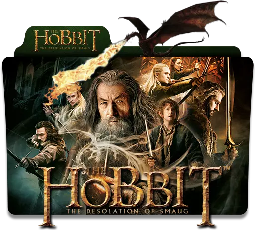 Desolation Of Smaug Folder Icon Hobbit Desolation Of Smaug Png The Hobbit Folder Icon