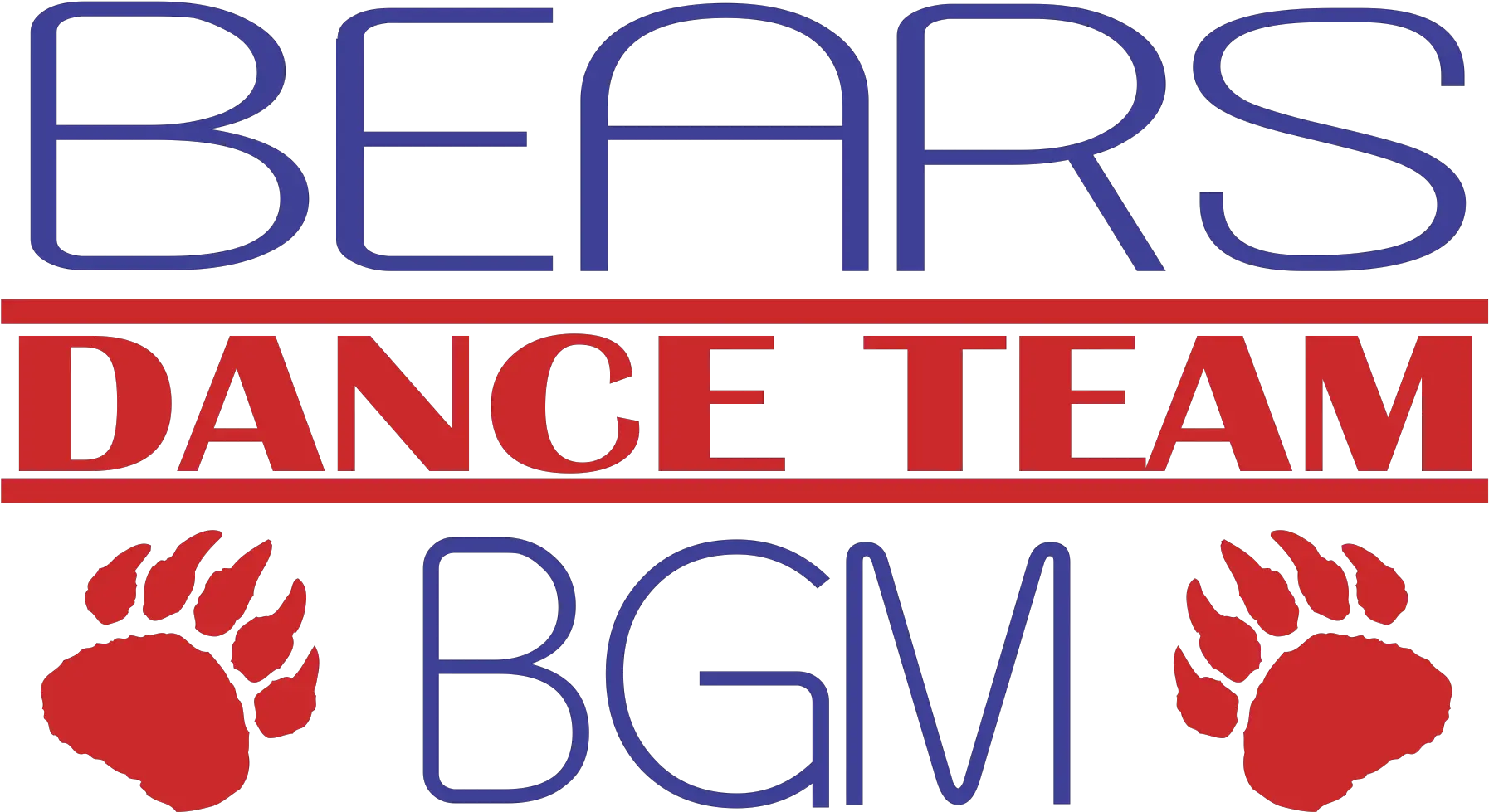 Home Bears Dance Team Bear Paw Print Png Bears Logo Png