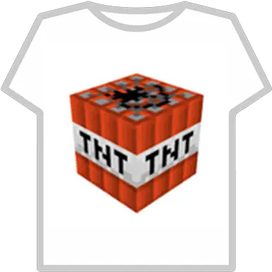 Minecraft Tnt Block 3d Roblox Minecraft Tnt Tnt Shirt Roblox Png Minecraft Tnt Png