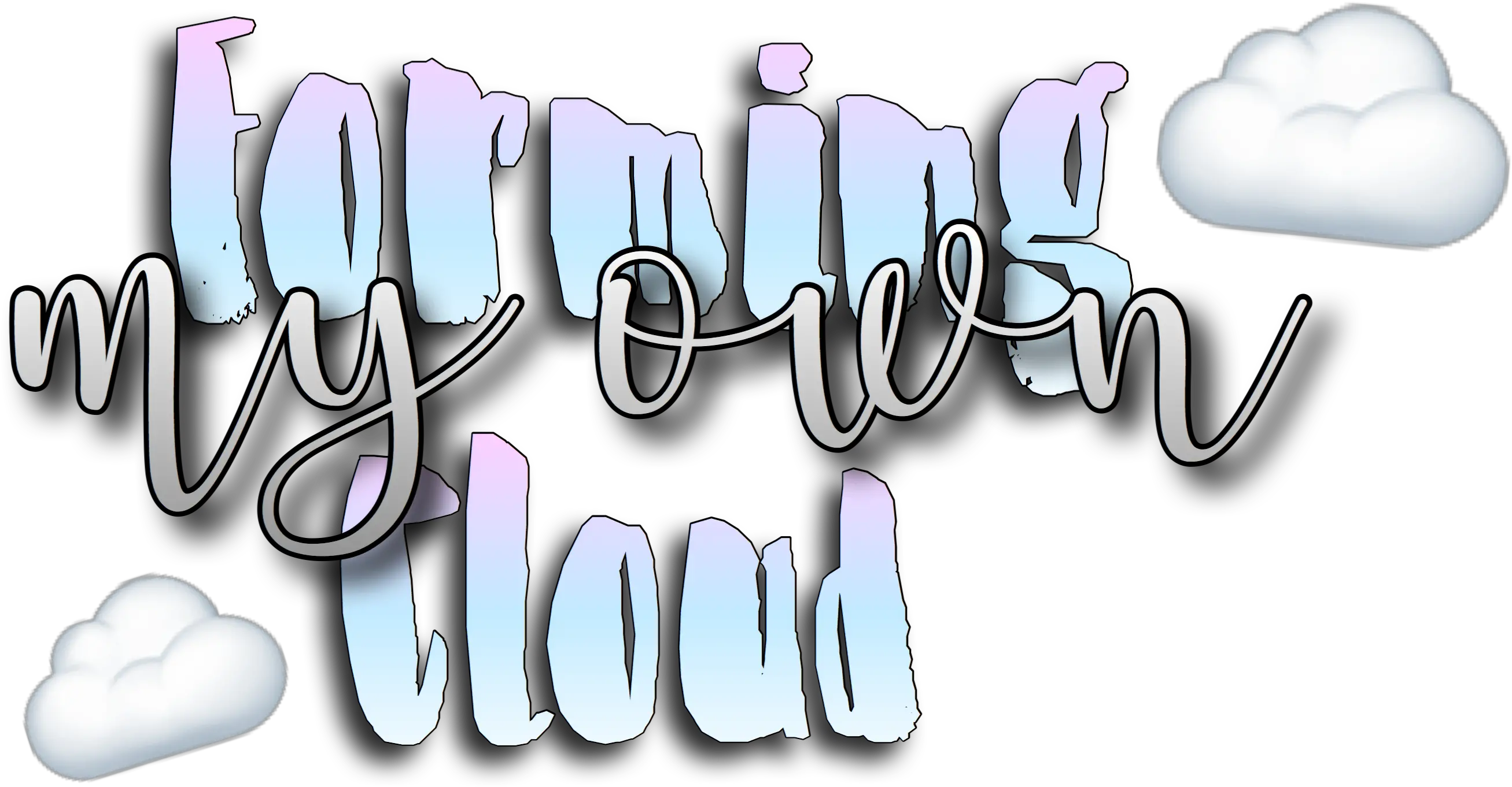 Phonto Aesthetic Clouds Sticker Fiction Png Tiktok Icon Aesthetic