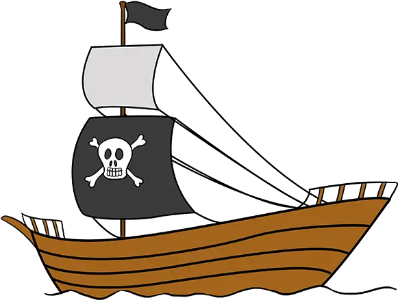 Easy Draw Pirate Ship Png Image With No Easy Pirate Ship Drawing Pirate Ship Png