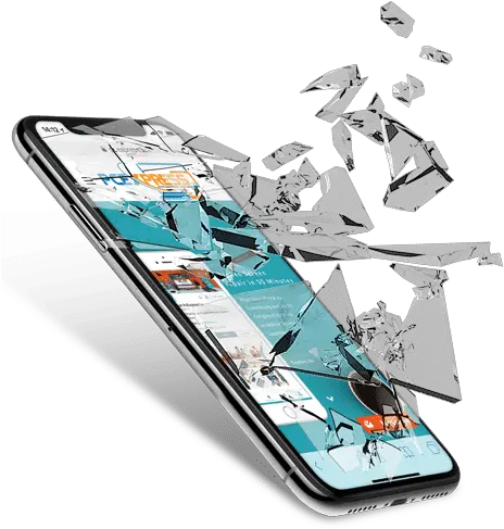 Iphone X Repair In Luxembourg Iphone X Broken Screen Png Broken Iphone Png