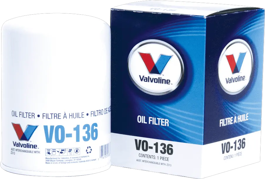 Vo 136 Oil Filter Valvoline Filters Cylinder Png Valvoline Logo Png