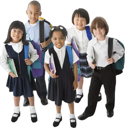 Download Hd College Students Walking Png School Student With School Uniform College Students Png