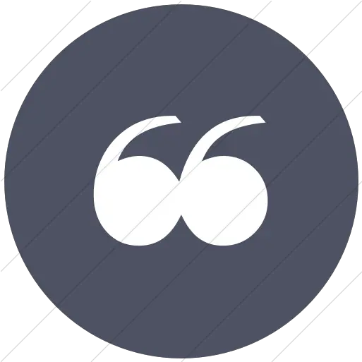 Blue Gray Classica Quotation Mark Icon Dot Png Quotation Mark Icon