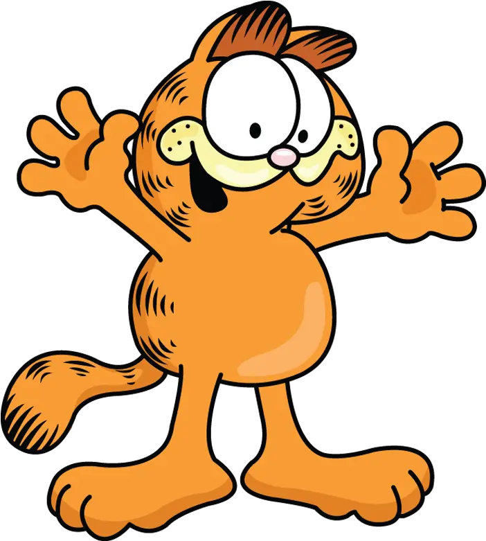 Download Hd How To Draw Garfield And Fri 543983 Png Garfield Easy Png Garfield Png