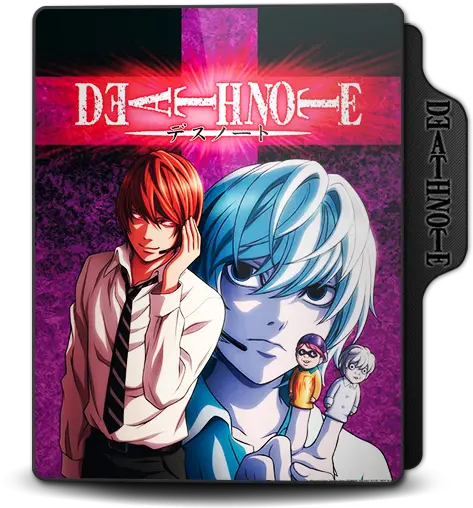 Death Notetemporada2 Icon 512x512px Ico Png Icns Death Note Folder Icons Death Note Png