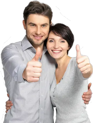 Hd Pareja Happy Couple Thumbs Up Png Happy Couple Png