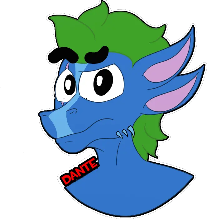 Bluedragon Toon Icon Request By Tiberiuscreations Fur Fictional Character Png Dante Icon