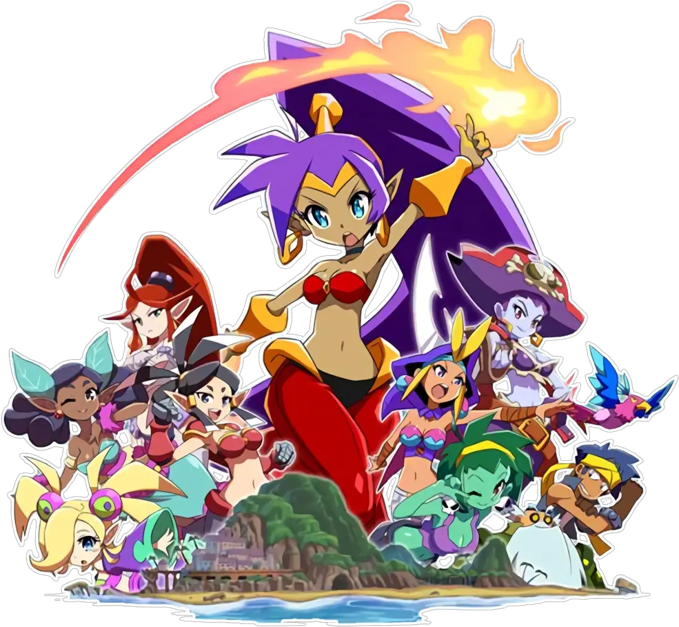 Shantae And The Seven Sirens Review Shantae And The Seven Sirens Soundtrack Png Shantae Png