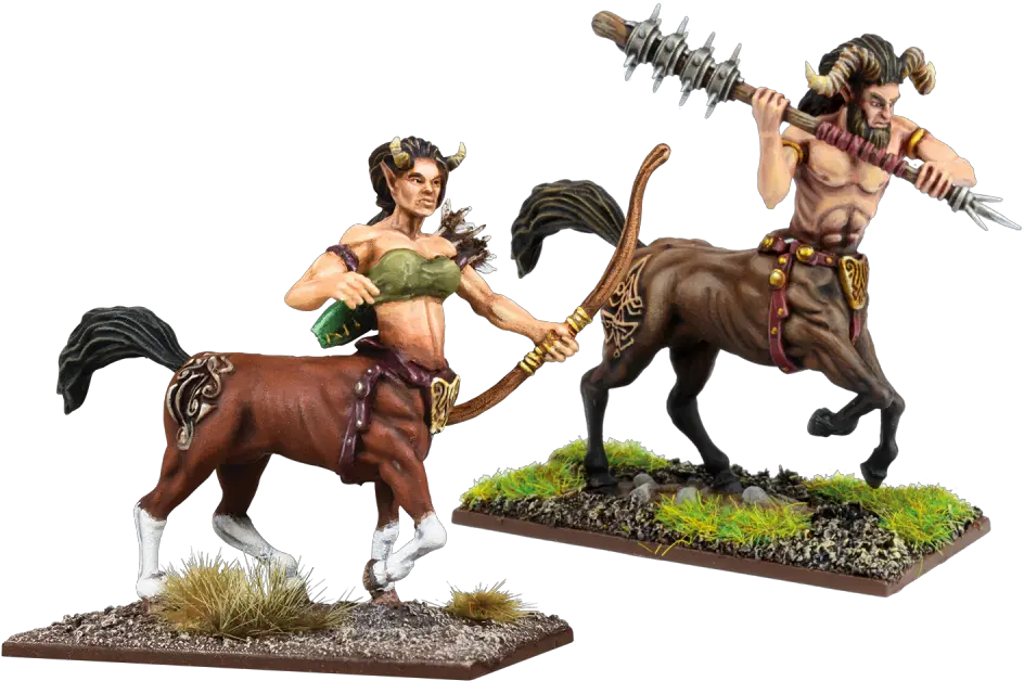 Forces Of Nature Support Pack Centaurs Mantic Games Centaur Png Centaur Png