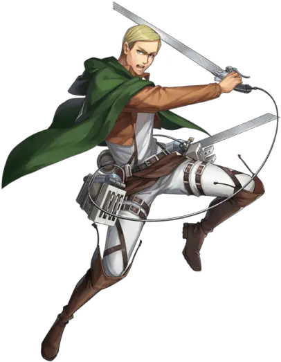 Attack Attack On Titan Erwin Png Attack On Titan Png