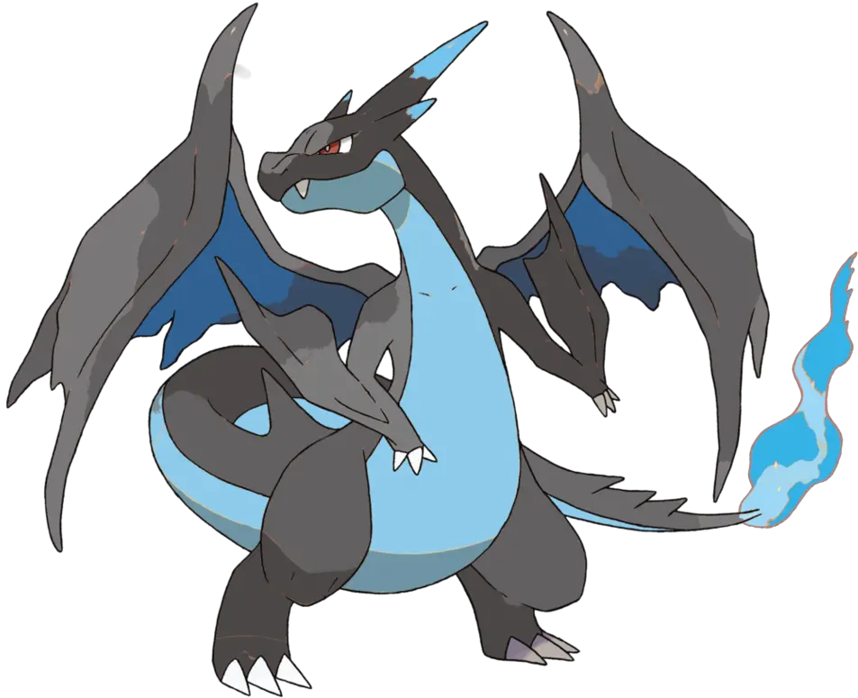 Mega Charizard Png Banner Stock Mega Charizard Y Blue Charizard Png