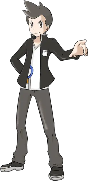 Pokemon Trainers Transparent Png Pokemon Fan Made Trainer Male Pokemon Trainer Transparent