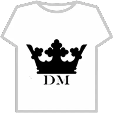 King Dm Logo Roblox T Shirt Fortnite Png Dm Logo