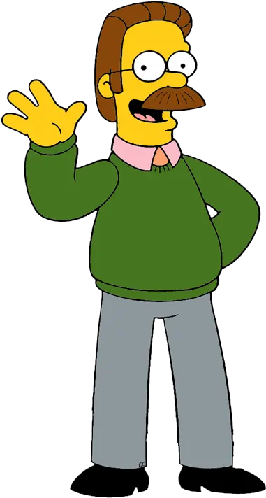 Simpson Ned Flanders Transparent Png Ned Flanders Ned Flanders Png