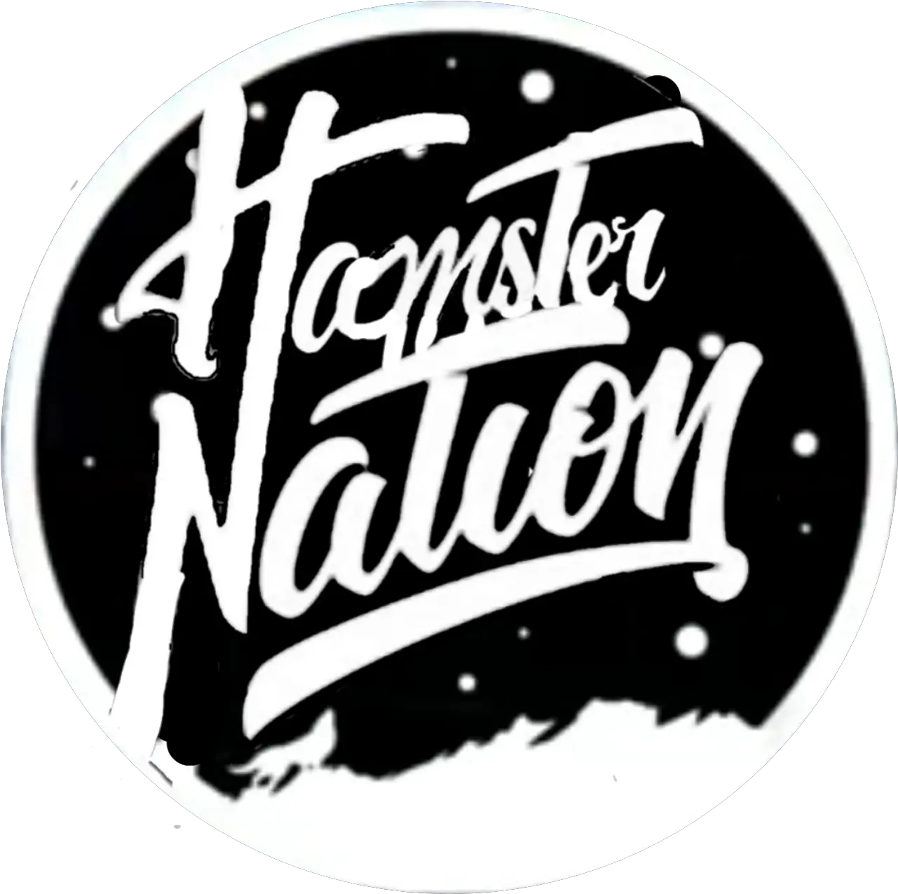 Trapnation Sticker By Chomik Nieek Calligraphy Png Trap Nation Logo