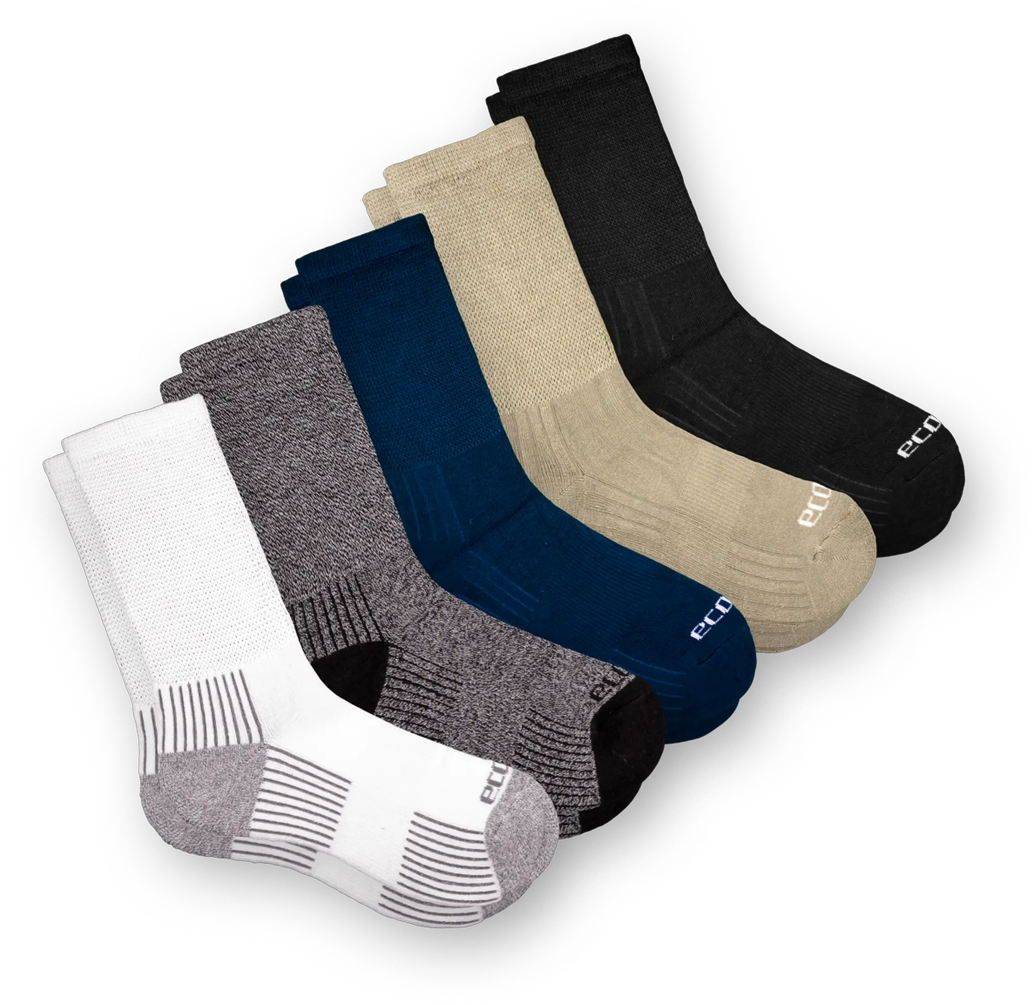 Ecosox Diabetic Bamboo Crew Socks Ecosox Png Socks Png