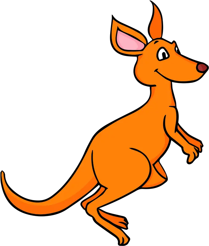 Kangaroo Cartoon Transparent Background Kangaroo Free Clipart Png Kangaroo Transparent Background