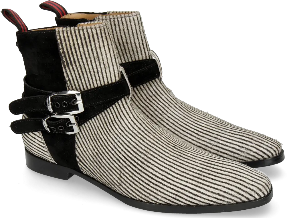 Elvis 45 Hairon Stripes Black White Water Shoe Png Elvis Png