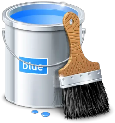 Download Free Png Paint Bucket Image Dlpngcom Dlpngcom Paint Icon Bucket Transparent Background
