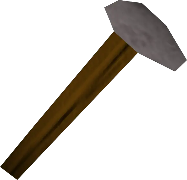 Hammer Runescape Wiki Fandom Chisel Runescape Png Hammer Png