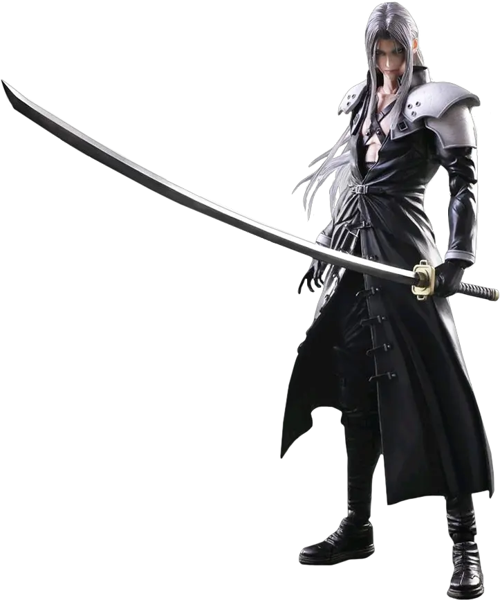 Play Arts Kai Action Figure Sephiroth Final Fantasy 7 Png Sephiroth Png