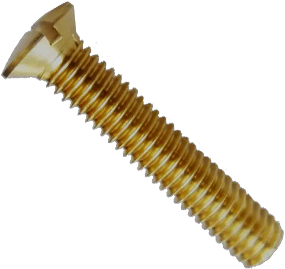 Download Slotted Countersunk Raised Head Machine Screws Sml Screw Png Screw Head Png