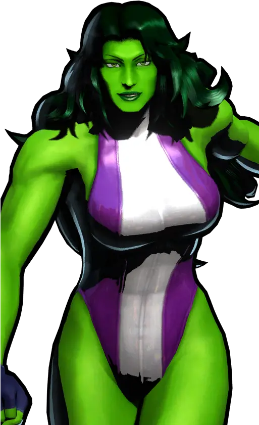 35938 Ultimate Marvel Vs Capcom 3 She Hulk Png She Hulk Png