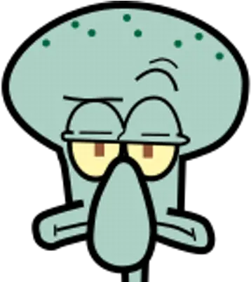 Savage Squidward Spongebob Squarepants Squidward Png Spongebob Face Png