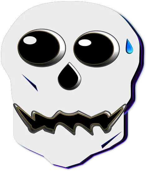 Comic Funny Skull Free Image On Pixabay Gambar Tengkorak Kartun Lucu Png Cartoon Skull Png